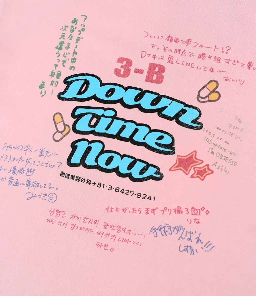 Down Time Class T-shirts PNK